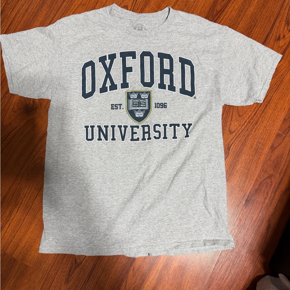 Oxford University Gray T-Shirt